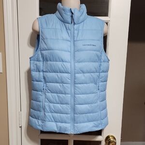 NWT Vineyard Vines Women's Jake Blue Puffer Vest Size Small